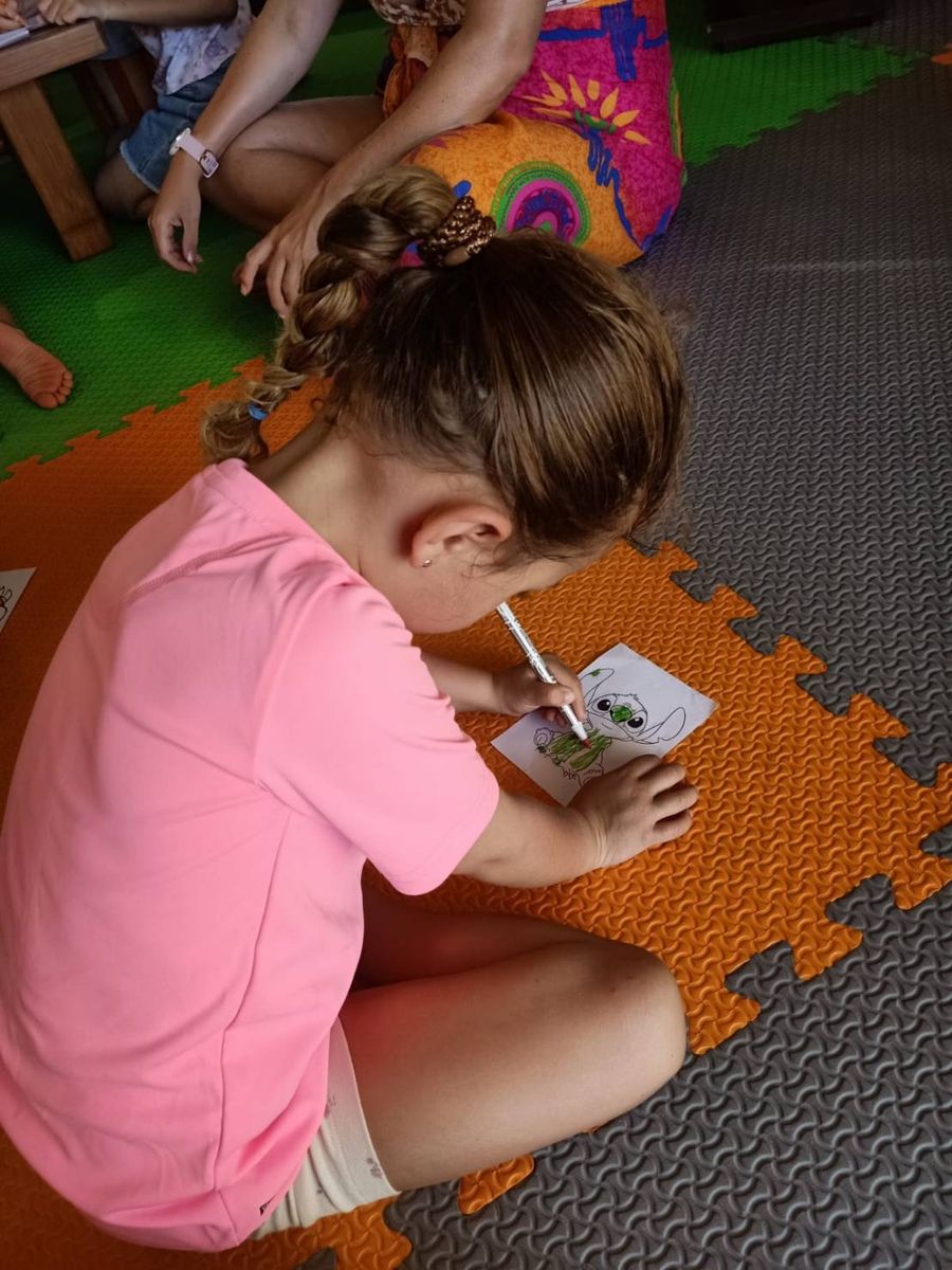 Kids activity organized by The Family Service