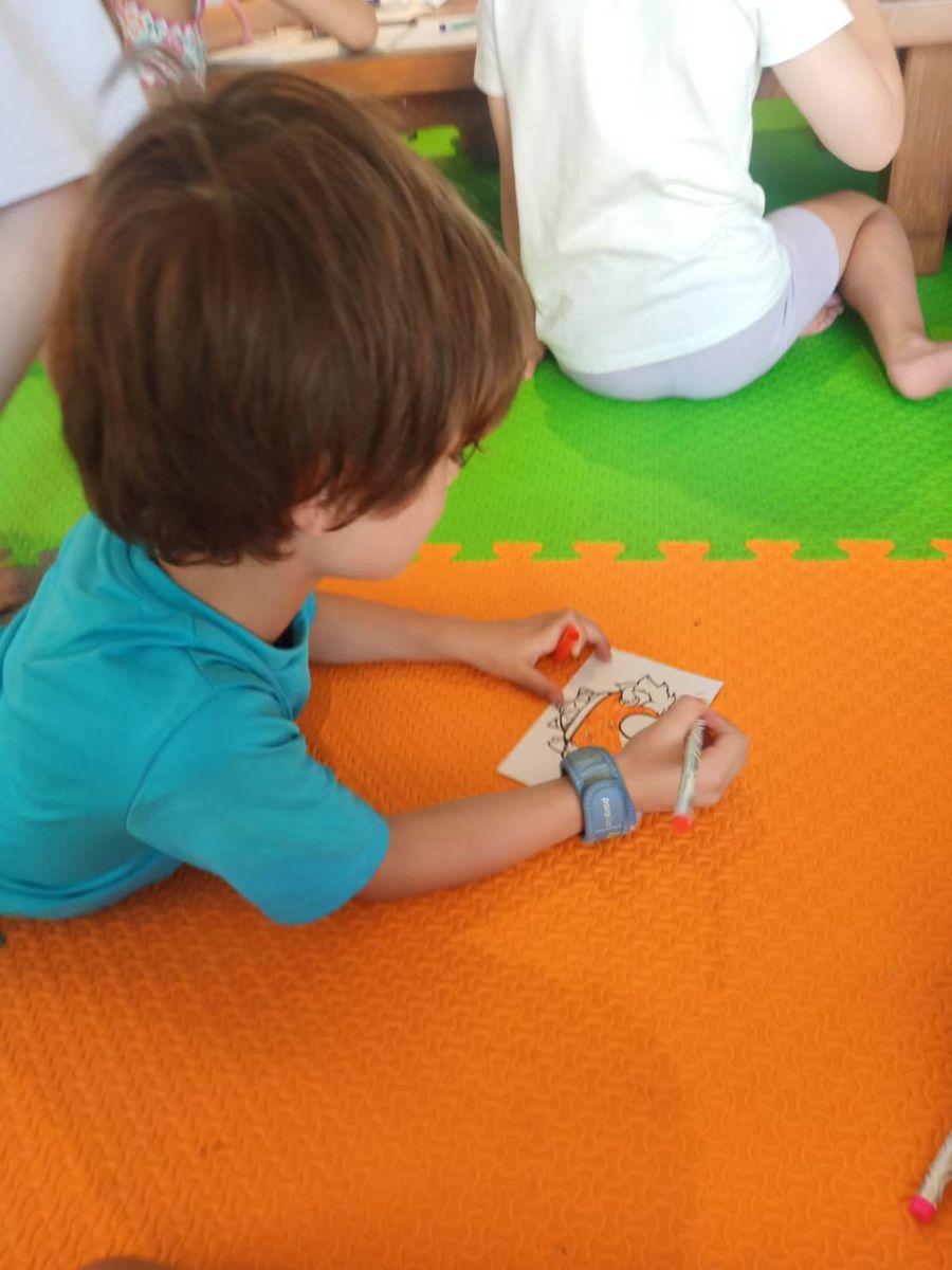 Kids activity organized by The Family Service