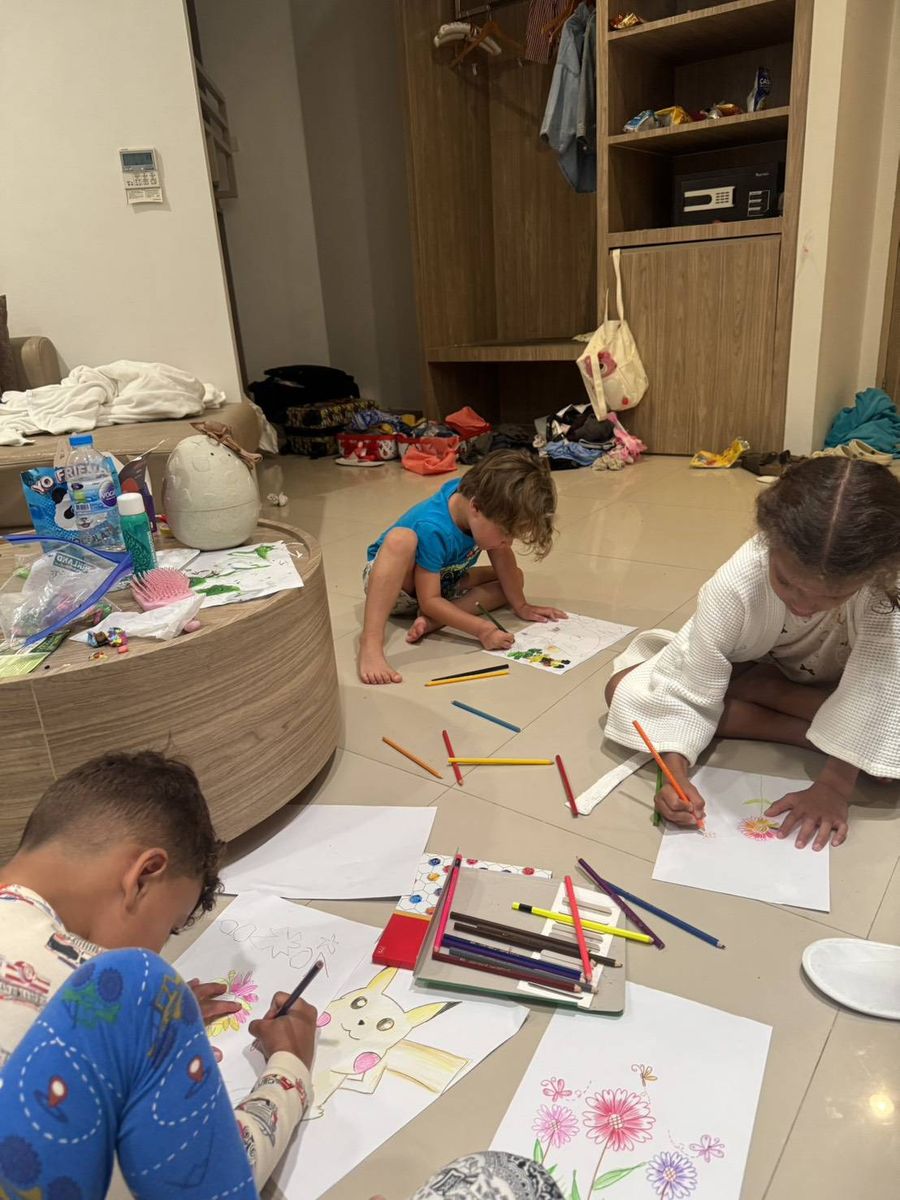 Kids activity organized by The Family Service