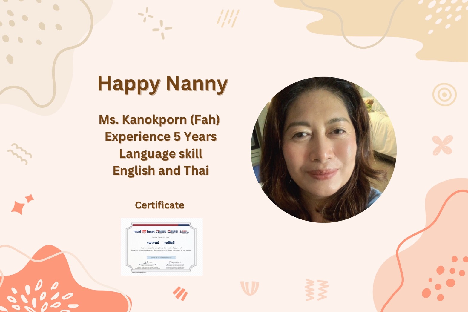 Professional nanny team member 12