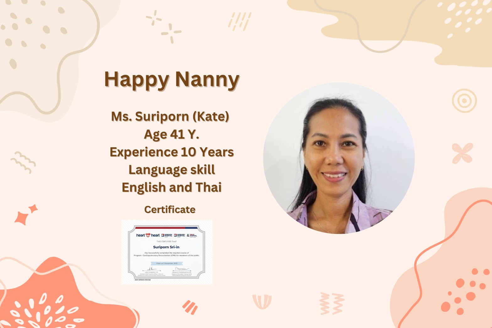 Professional nanny team member 4