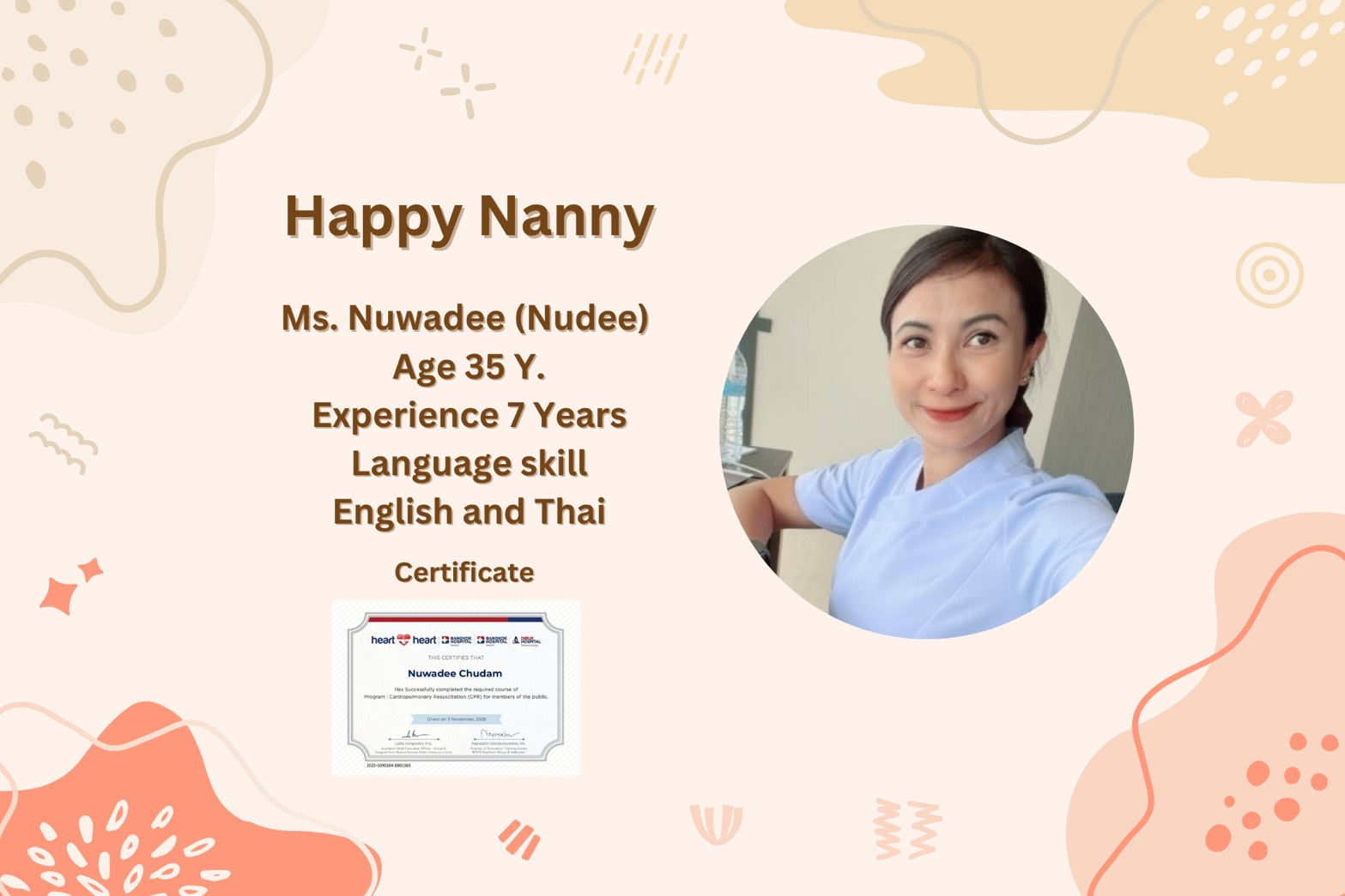 Professional nanny team member 5
